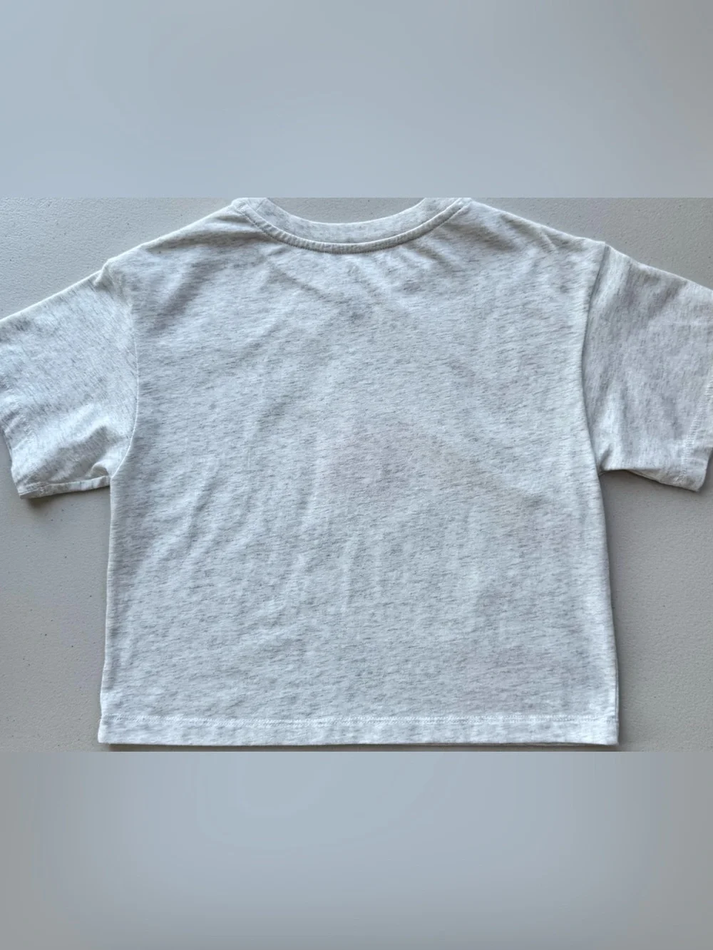 Converse Girls Medium Boxy Crop Tee Bundle 3 Graphic T Shirts Pink Gray (W XS/S)